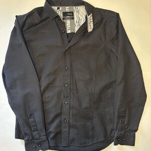 Black Button-Up Shirt